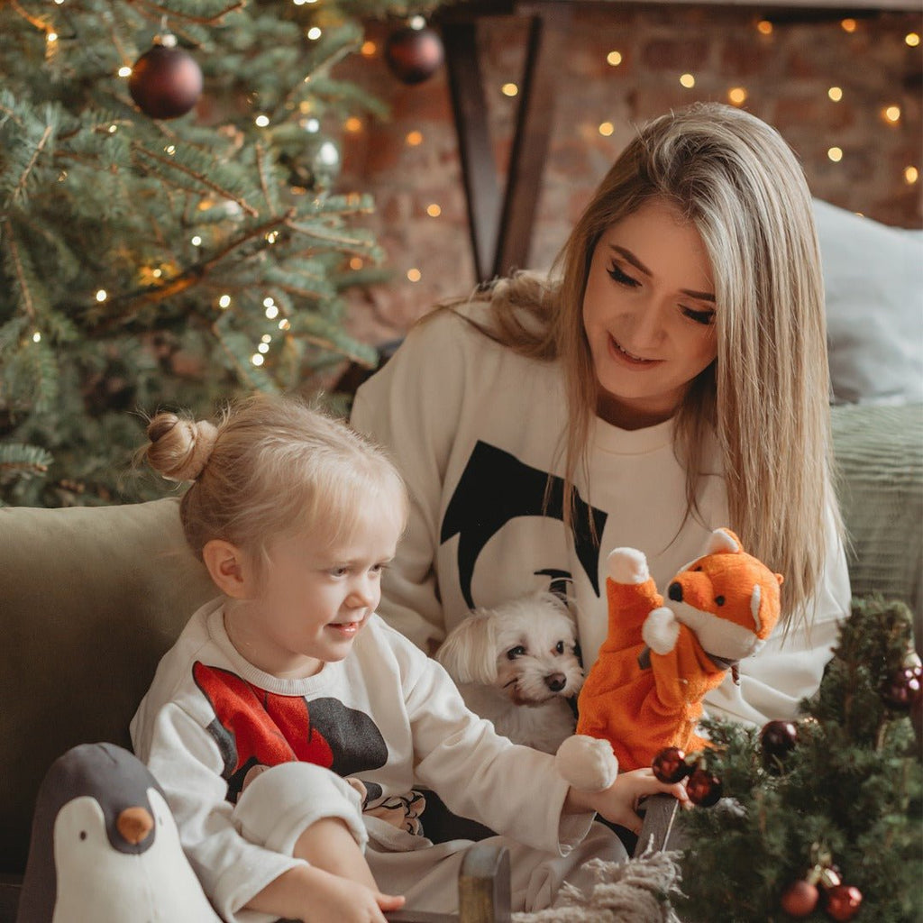 Handpop Vos - 38 cm - Handpoppen Sterntaler - In den Olifant