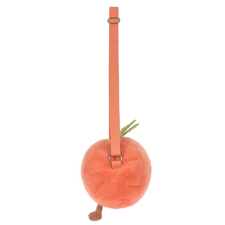 Handtas Amuseables Peach Shoulder Bag - 18 cm - Tassen en portemonnees Jellycat - In den Olifant