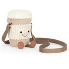 Handtas Amuseables Perkle Coffee Shoulder Bag - 20 cm - Tassen en portemonnees Jellycat - In den Olifant