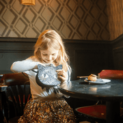 Handtas Cat's Meow Black Chunky Glitter Kitty Purse - Tassen en portemonnees Great Pretenders - In den Olifant