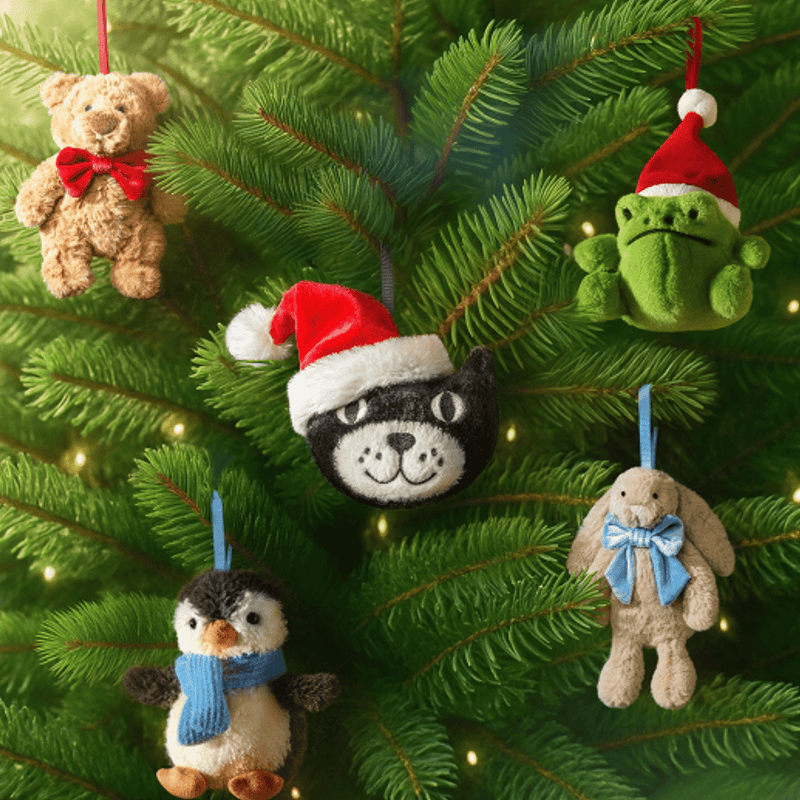 Hanger Jellycat Jack Decoration - 7 cm - Huisdieren Jellycat - In den Olifant