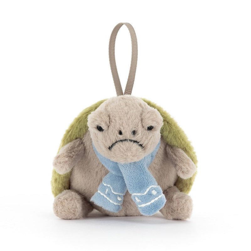 Hanger Timmy Turtle Decoration - 10 cm - Wilde dieren Jellycat - In den Olifant
