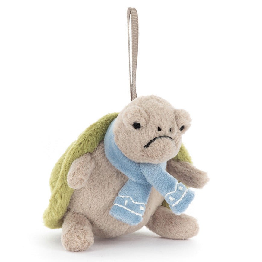 Hanger Timmy Turtle Decoration - 10 cm - Wilde dieren Jellycat - In den Olifant