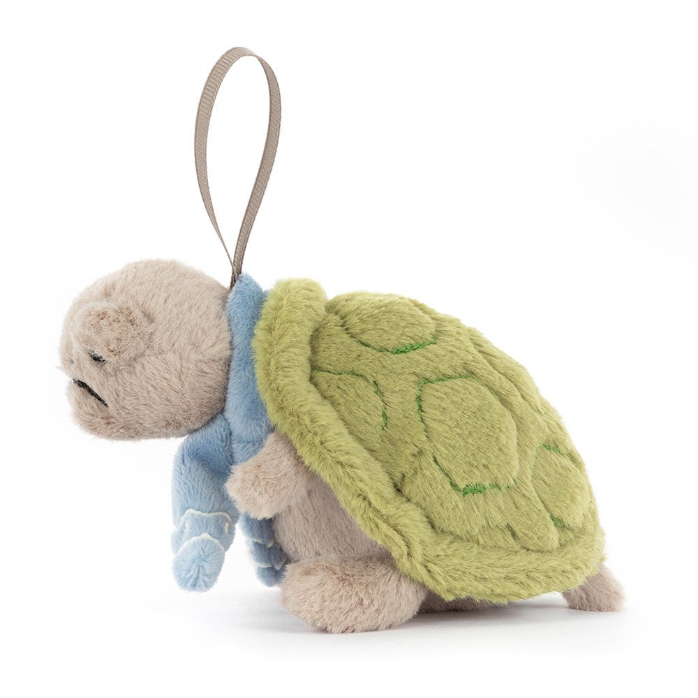 Hanger Timmy Turtle Decoration - 10 cm - Wilde dieren Jellycat - In den Olifant