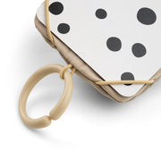 Hangspeeltje Baby contrast card holder Deer friends Sand - Activiteitenspeelgoed Done by Deer - In den Olifant