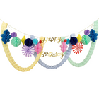 Slinger - Happy Birthday Honeycomb Garland