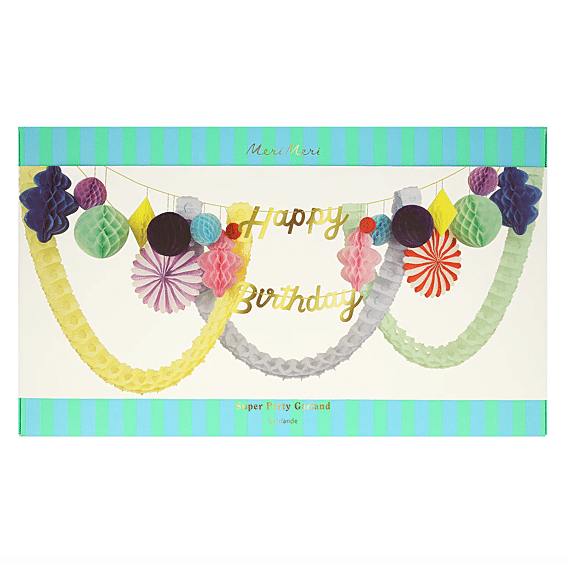 Slinger - Happy Birthday Honeycomb Garland