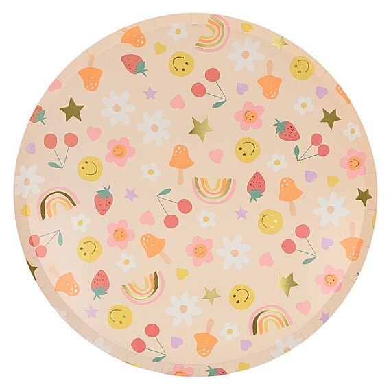 Happy Icons Dinner Plate - Meri Meri - In den Olifant