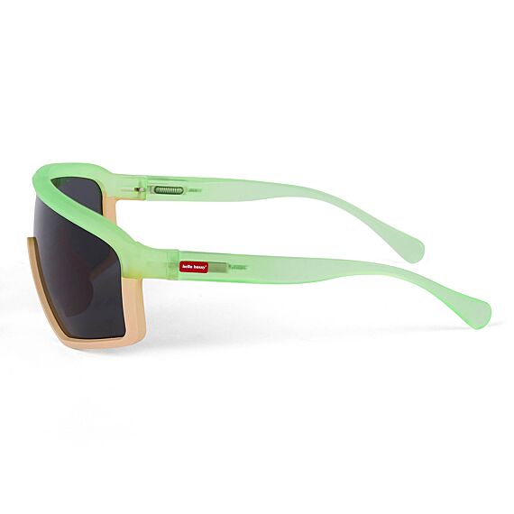 Sportbril Voor Kinderen Plany Hope - Vert Fluo Beige