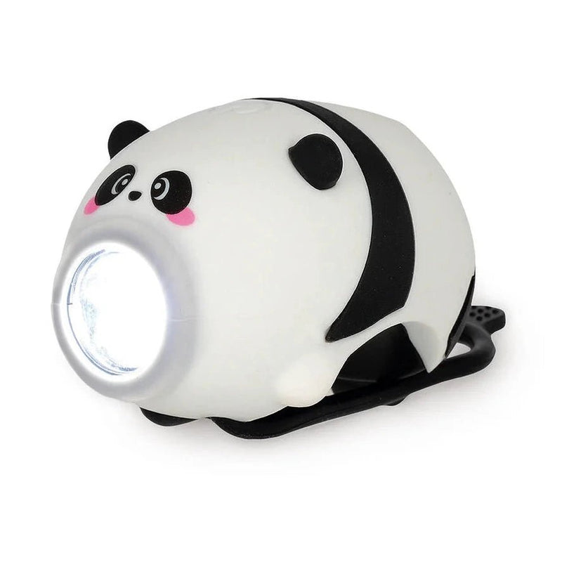 Herlaadbaar fietslampje met bel - Panda - Fietsaccessoires Legami - In den Olifant