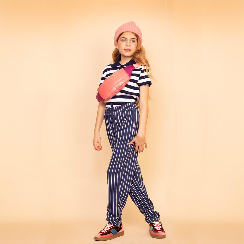 Heuptas Fanny Pack Banane Puffer Pink - Tassen en portemonnees Jeune Premier - In den Olifant