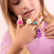 Hey Clay Bijoux Rings Flower - 3 potjes - Boetseren Hey Clay - In den Olifant