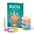 Hey Clay Bijoux Rings Flower - 3 potjes - Boetseren Hey Clay - In den Olifant