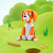 Hey Clay boetseerset Dog Duddies - 15 potjes - Boetseren Hey Clay - In den Olifant