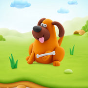 Hey Clay boetseerset Dog Duddies - 15 potjes - Boetseren Hey Clay - In den Olifant