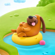 Hey Clay boetseerset Dog Duddies - 15 potjes - Boetseren Hey Clay - In den Olifant