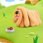 Hey Clay boetseerset Dog Duddies - 15 potjes - Boetseren Hey Clay - In den Olifant