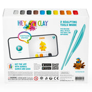 Hey Clay boetseerset Farm Birds - 15 potjes - Boetseren Hey Clay - In den Olifant