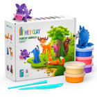 Hey Clay boetseerset Forest Animals - 15 potjes - Boetseren Hey Clay - In den Olifant