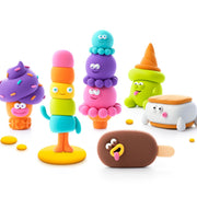 Hey Clay boetseerset Nice Ice Cream - 15 potjes - Boetseren Hey Clay - In den Olifant