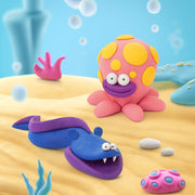 Hey Clay boetseerset Ocean - 15 potjes - Boetseren Hey Clay - In den Olifant