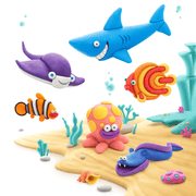 Hey Clay boetseerset Ocean - 15 potjes - Boetseren Hey Clay - In den Olifant