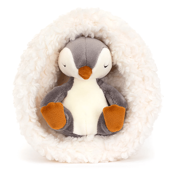 Pinguin Knuffeltje Met Nestje Hibernating Penguin