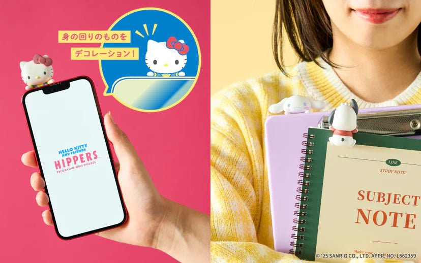 Hippers Hello Kitty & Friends - Speelfiguren Sonny Angel - In den Olifant