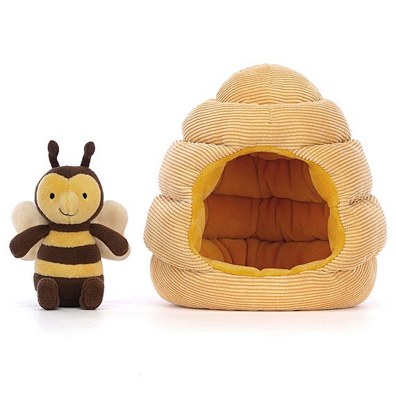 Knuffeltje Honeyhome Bee - 18 Cm