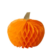 Honeycomb pumpkins - set van 10 - Tafelversiering Meri Meri - In den Olifant