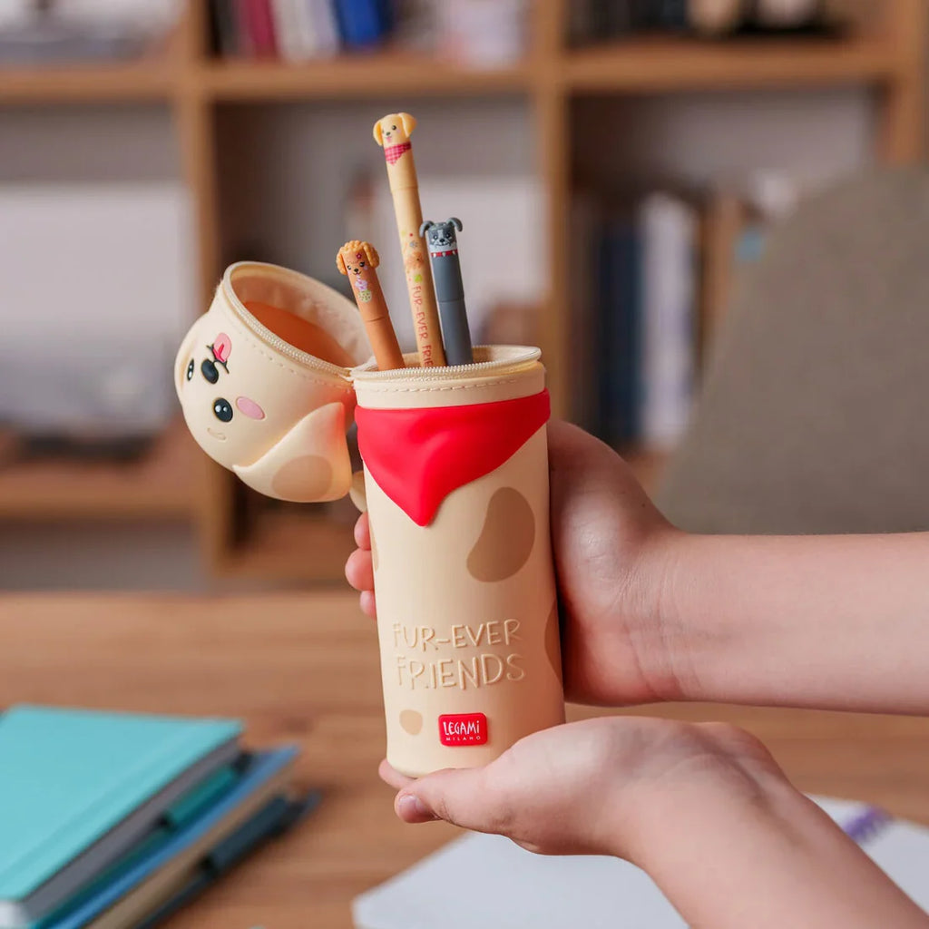 Kawaii - 2-In-1 Silicone Pencil Case - Secret Bts 2026
