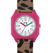 Horloge Leopard - Uurwerken Mini Kyomo - In den Olifant