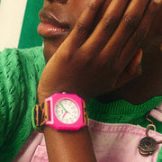 Horloge Leopard - Uurwerken Mini Kyomo - In den Olifant
