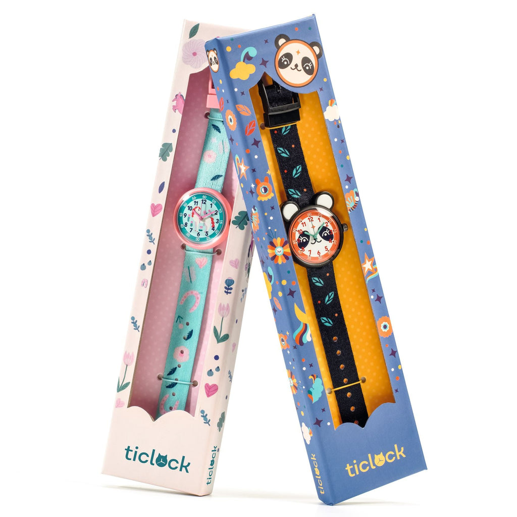 Horloge Panda - Uurwerken Djeco - In den Olifant