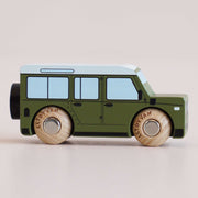 Houten auto Archie - nr. 27 - Auto's en voertuigen Le Toy Van - In den Olifant