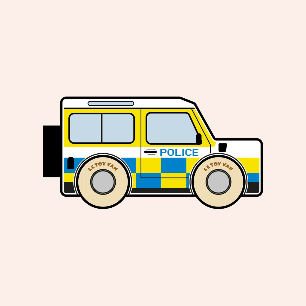 Houten auto Bobby - nr. 40 - Auto's en voertuigen Le Toy Van - In den Olifant