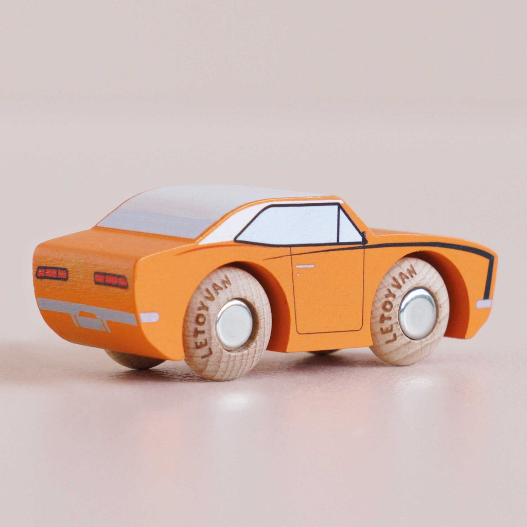Houten auto Cami - nr. 22 - Auto's en voertuigen Le Toy Van - In den Olifant