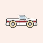 Houten auto Charlie - nr. 30 - Auto's en voertuigen Le Toy Van - In den Olifant