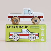 Houten auto Charlie - nr. 30 - Auto's en voertuigen Le Toy Van - In den Olifant