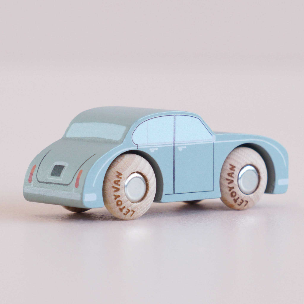 Houten auto Jack - nr. 12 - Auto's en voertuigen Le Toy Van - In den Olifant