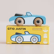Houten auto Justin - nr. 1 - Auto's en voertuigen Le Toy Van - In den Olifant