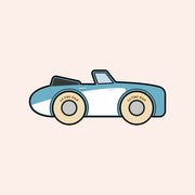 Houten auto Justin - nr. 1 - Auto's en voertuigen Le Toy Van - In den Olifant