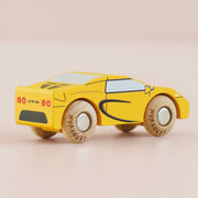Houten auto Louis - nr. 19 - Auto's en voertuigen Le Toy Van - In den Olifant
