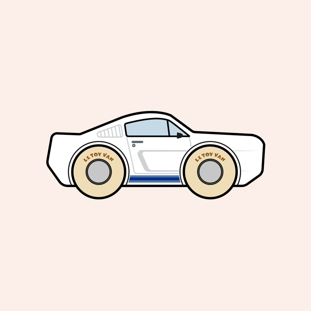 Houten auto Maverick - nr. 17 - Auto's en voertuigen Le Toy Van - In den Olifant