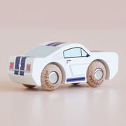 Houten auto Maverick - nr. 17 - Auto's en voertuigen Le Toy Van - In den Olifant