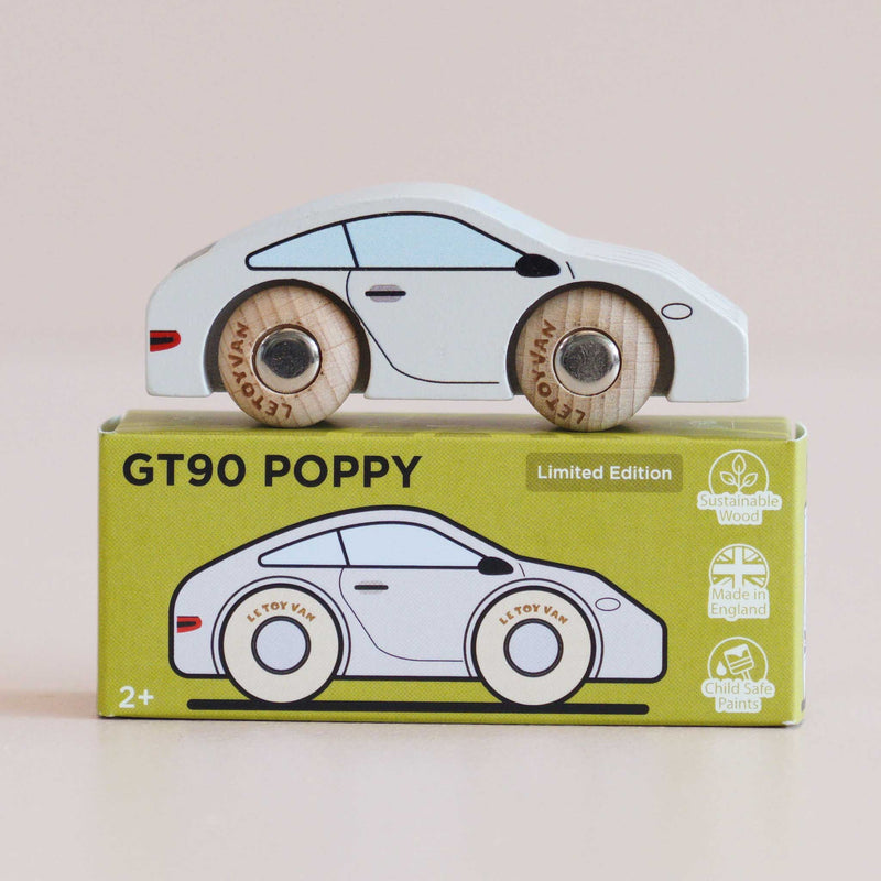 Houten auto Poppy - nr. 16 - Auto's en voertuigen Le Toy Van - In den Olifant