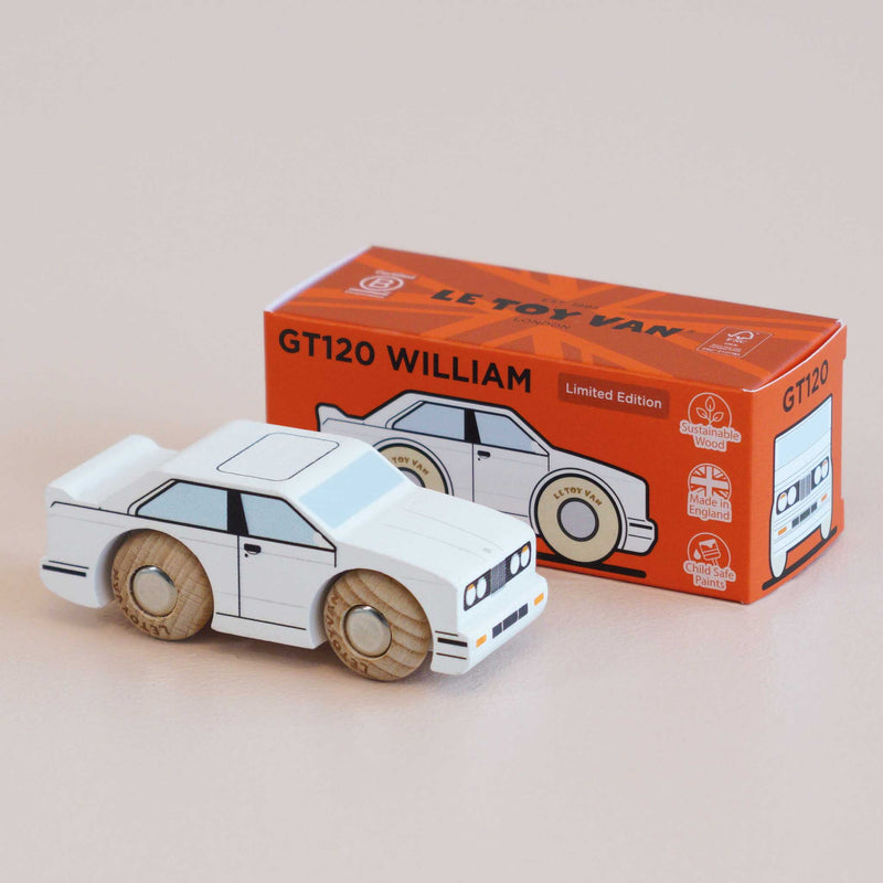 Houten auto William - nr. 21 - Auto's en voertuigen Le Toy Van - In den Olifant
