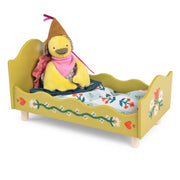 Houten bed - Les Minouchkas - Poppenhuismeubels en accessoires Moulin Roty - In den Olifant