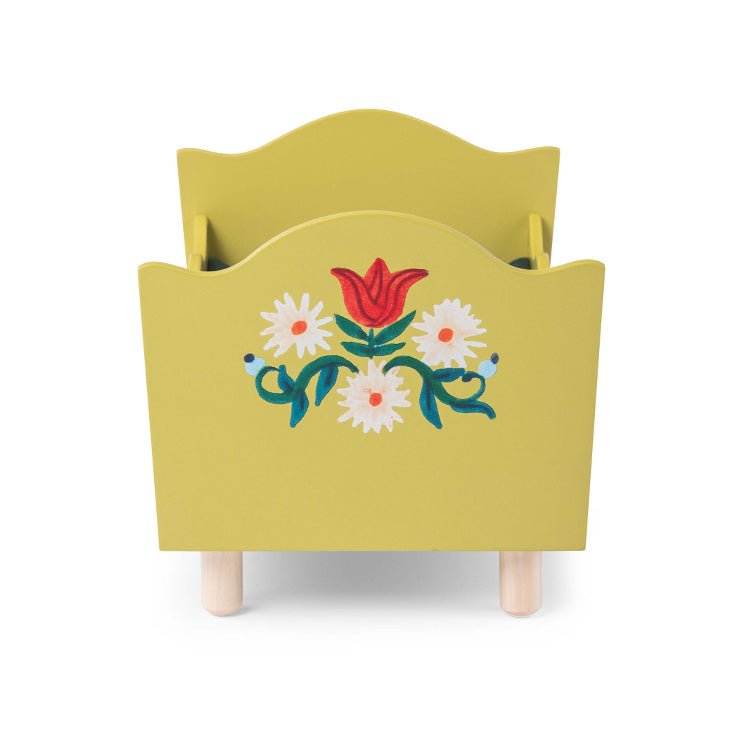 Houten bed - Les Minouchkas - Poppenhuismeubels en accessoires Moulin Roty - In den Olifant