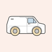 Houten bestelwagen Frank - nr. 32 - Auto's en voertuigen Le Toy Van - In den Olifant